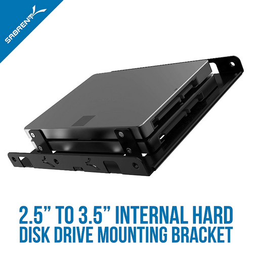 3.5-inch HDD to 2.5-inch SSD Internal Hard Drive Mounting Kit 3.5-inch HDD to 2.5-inch SSD Internal Hard Drive Mounting Kit
